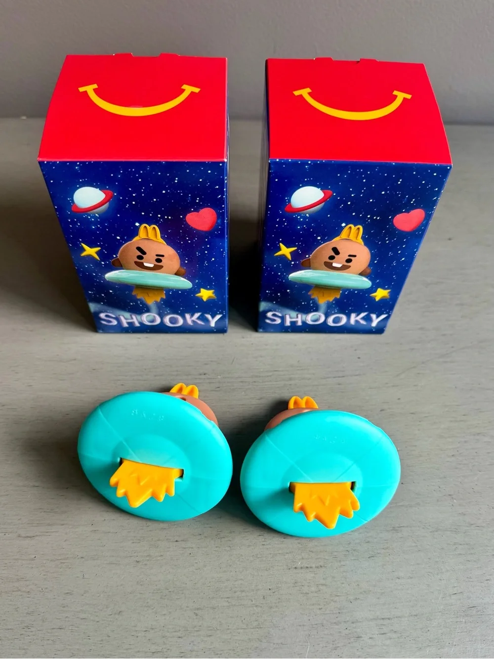 McDonald's 2026 Bt21 Happy Meal Toy Shooky Brand New Toy K-pop BTS (Suga) x 2